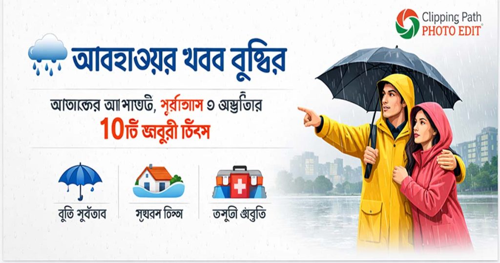 আবহাওয়ার খবর বৃষ্টির